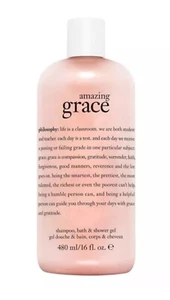 Philosophy Amazing Grace Shampoo Bath & Shower Gel - 16 oz / 480 ml + GIFT - Picture 1 of 2