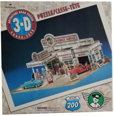Hallmark 3-D Adventure Road Puzzle (200+ Pieces) - Image 1 of 2