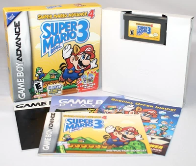 Super Mario Bros 3: Super Mario Advance 4 GBA Completo CIB Muy Buen Estado! Foto 1 de 4