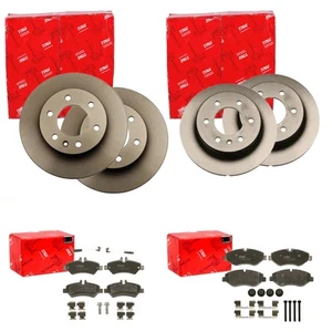 TRW BREMSSCHEIBEN + BELÄGE VORNE + HINTEN passend für SPRINTER + VW CRAFTER - Bild 1 von 12