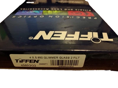 Tiffen 4x5.65" Glimmerglass 2 Diffusion Filter #4565GG2 - Softens Skin Details - Image 1 of 4