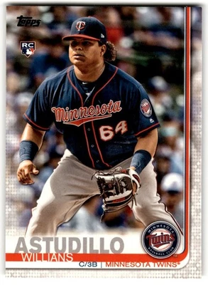 Willians Astudillo 2019 Topps Rookie #448 Minnesota Twins - Image 1 of 2