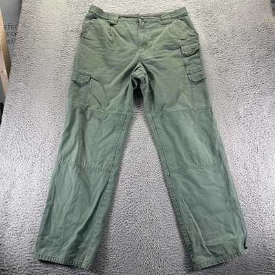 Calça tática masculina 5.11 38x36 lona verde algodão carga reta utilitário vestuário de trabalho - Imagem 1 de 4