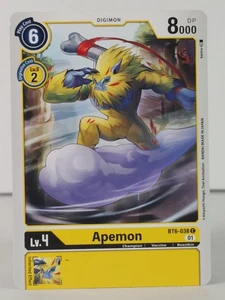 Apemon - Double Diamond - BT6 038 - singles - Digimon TCG - Picture 1 of 6