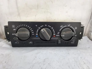 99-02 CHEVROLET TAHOE YUKON SILVERADO TRUCK CLIAMTE CONTROL TEMP A/C HEATER DASH - Picture 1 of 9
