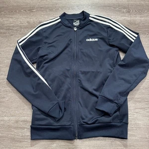 Adidas Jacke Herren klein blau gestreift Originals Classics Track Jumpsuit Spellout - Bild 1 von 13