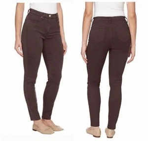 Buffalo David Bitton Damen Hanna hoch geschnitten Stretch Skinny Hose (dunkler Hafer, 8) - Bild 1 von 4