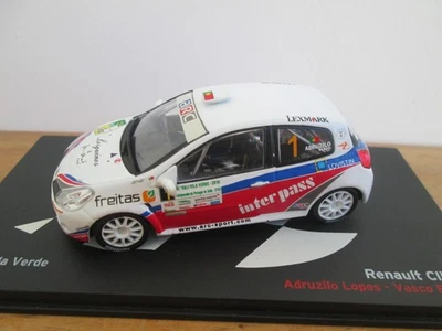 Renault Clio R3 - Rally Villa Verde 2010 - Adruzilo Lopes - 1/43 Altaya - Immagine 1 di 4