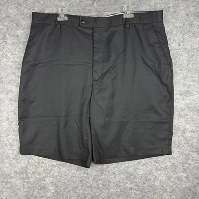 Pantalones Cortos Chinos de Golf Alan River Para Hombre 42 Negros Bolsillos Frontales Planos Ajuste Clásico Foto 1 de 4