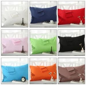 Pillow Cases Pillowcase Pure Cotton Soft Cushion Covers Bed Home Supplies 2pcs/ - Picture 1 of 31