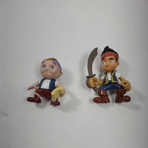 Disney Jake and the Neverland Pirates Jake And Cubby 3" Action Figure Lot Mattel - Picture 1 of 9