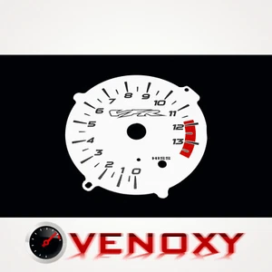 Honda VFR 800 VTEC 2002-2012 Aftermarket Instrument Cluster White Gauge Faces - Picture 1 of 1