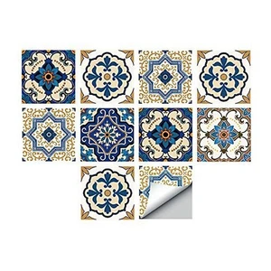 Self-Adhesive Wall Tile Decals, Peel and Stick Tile Stickers, Waterproof Back... - Picture 1 of 8