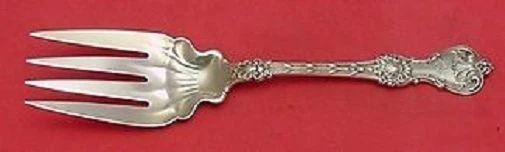 Tenedor para servir pescado King Edward by Whiting de plata esterlina 9 5/8" Foto 1 de 2