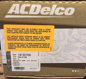 ACDelco Gold 334-2198 Remanufactured Alternator For Chevy Camaro 84-86 ^ - Picture 1 of 1