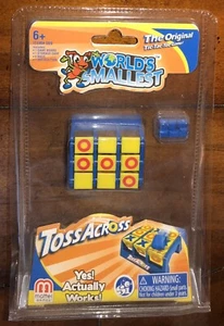 World's Smallest Toss Across Game The Original Tic-Tac-Toe Actually Works NEW - Picture 1 of 2