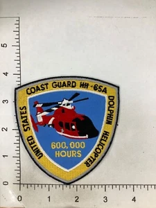USCG 6000 HRS DOLPHIN HELICOPTER JACKET PATCH - Picture 1 of 2