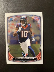 2014 Bowman Chrome Football - #83 - DeAndre Hopkins - Houston Texans - Picture 1 of 2