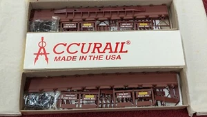 ACCURAIL HO SCALE COTTON BELT BI & TRI LEVEL OPEN AUTO RACK KIT 2 PACK NEW - Picture 1 of 4