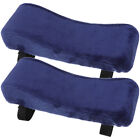  2 Pcs Chair Arm Pad Racing Rest Wheelchair Armrest Office Covers Pillow Cushion