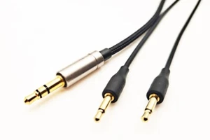 Cable de audio OCC de 3,5 mm para B&W Bowers & Wilkins P3 Mobile Hi-Fi/P3 Series 2 - Imagen 1 de 9
