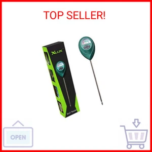 XLUX Soil Moisture Meter, Plant Water Monitor, Hygrometer Sensor for Gardening, - Picture 1 of 2