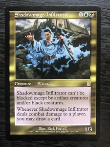 MTG Odyssey; Shadowmage Infiltrator. Muti colour Blue/Black Rare. - Picture 1 of 2