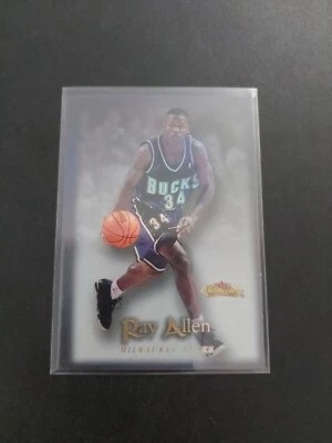 00-01 Fleer Showcase Ray Allen #12 Bucks - Image 1 of 2