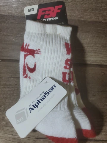 Washington State University Men's Size Medium 5-10 Socks Cover