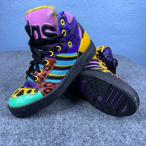 Jeremy Scott x Adidas Mens Size 5.5 Sneakers Shoes G61090 Instinct Hi Multicolor - Bild 1 von 13