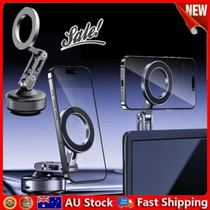 Car Phone Holder Electric Vacuum Magnet Suction Car Phone Mount 360° Rotation JQ - Picture 1 of 18