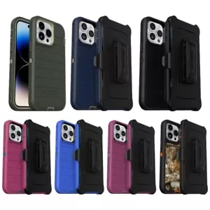 OtterBox iPhone 14 Pro Max (Only) - Defender Series Pro Case & Holster - Picture 1 of 52