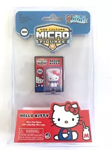 World's Smallest Pop Culture Micro Figures Hello Kitty Micro Figure Blue Overall - Picture 1 of 3