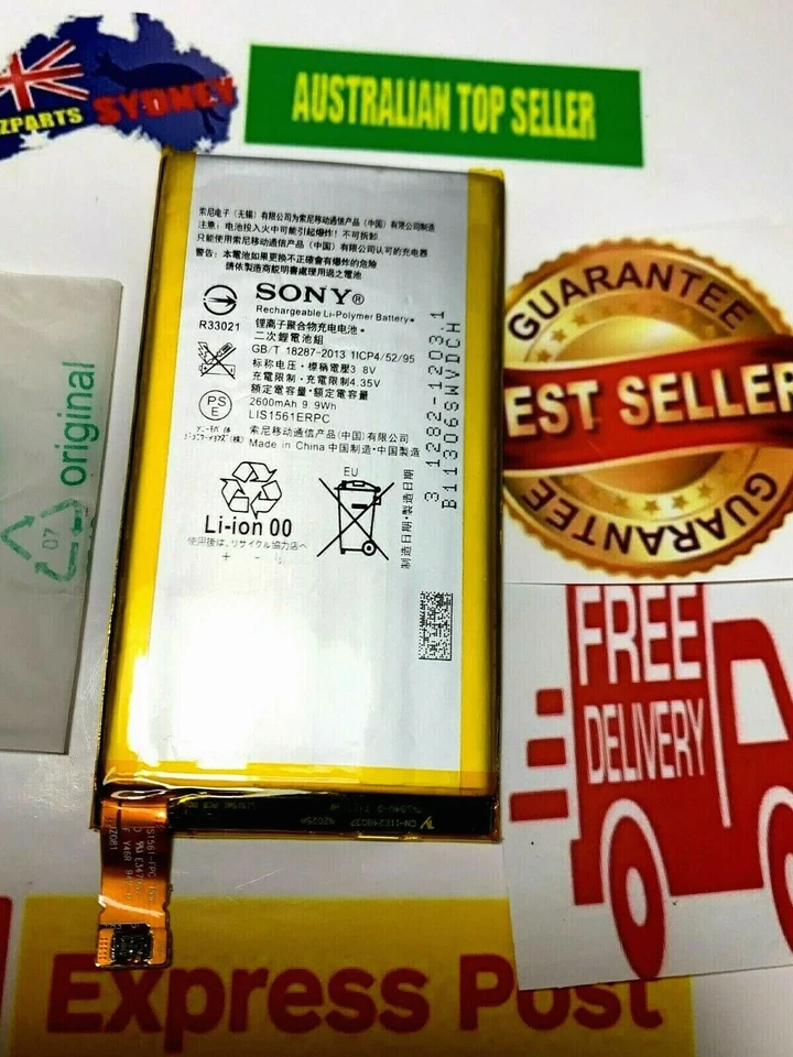 BATERÍA ORIGINAL SONY XPERIA Z3 MINI COMPACTA MINI LI-ION LIS1561ERPC Foto 1 de 4
