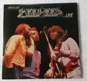 Bee Gees, "Here At Last. Bee Gees Live" LP, Original 1977 UK Press Album Ex-Cond - Picture 1 of 12