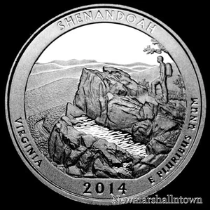 2014 S Shenandoah National Park VA ~ Mint Clad Proof U.S. Coin from Original Set - Picture 1 of 2