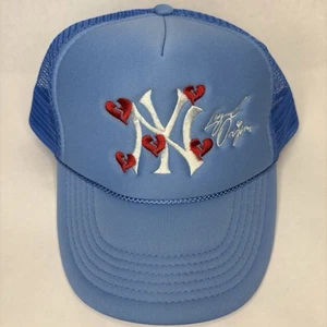 NY Yankees Loyal Origins Unisex OSFA Bebé Azul Blanco Camionero Sombrero Bordado MLB - Imagen 1 de 5