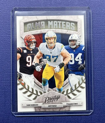 2024 Prestige Alma Maters Joey Bosa, Sam Hubbard, Tyquan Lewis Ohio State 🔥🔥🔥 - Image 1 of 4