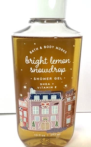 Bath & Body Works BRIGHT LEMON SNOWDROP Shower Gel Body Wash Discontinued Rare - Picture 1 of 3
