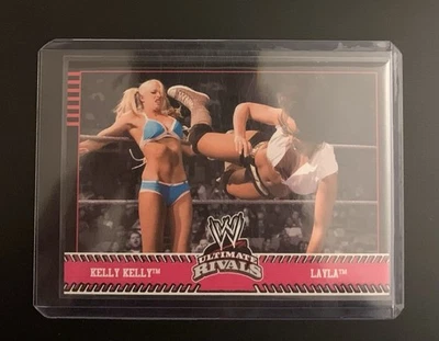 2008 Topps WWE Ultimate Rivals - Kelly Kelly, Layla #69 - Image 1 of 2