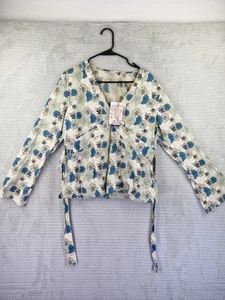 White Stuff Womens 'Pins & Ribbons Shirt' V-neck Floral Size UK 16 BNWT - Picture 1 of 17