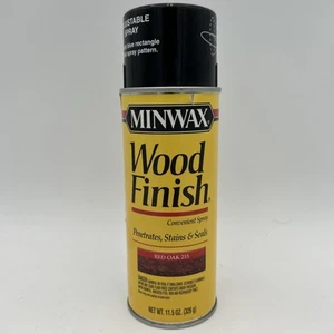 Minwax Wood Finish Penetrating Stain #211 Red Oak 11.5 Oz Spray Can Discontinued - Picture 1 of 6