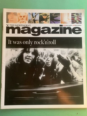 INDEPENDENT mag 4-September-1999 Michael Cooper Rolling Stones Anna Chancellor - Image 1 of 2