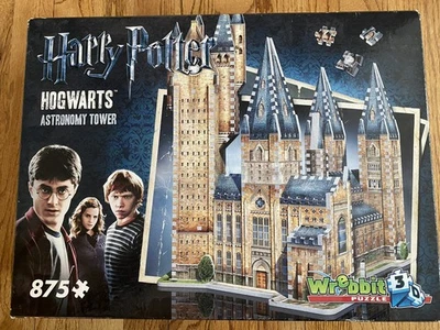NUEVO Rompecabezas Wrebbit 3D Harry Potter Torre de Astronomía Hogwarts 3D 875 Piezas Foto 1 de 2