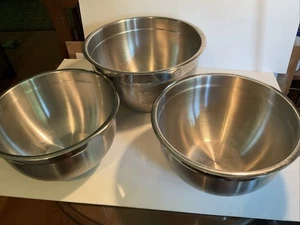 Tramontina Gourmet 13 qt. Y dos cuencos mezcladores grandes de acero inoxidable de 8 cuartos de galón - Imagen 1 de 12