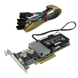 Dell LSI MR 9260-8i 8-Port 6 Gb PCIe x8 RAID Controller L3-25121-74B +BBU - Bild 1 von 4