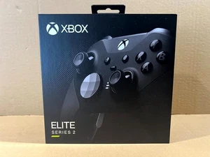 Microsoft Xbox Elite Series 2 Schwarz Controller LEERE RETAIL BOX ONLY - Bild 1 von 6