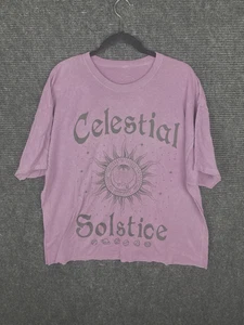 Camiseta Obsessive Love Celestial Solstice Gráfica Aspecto Envejecido Talla 2XL - Imagen 1 de 4