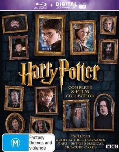 Harry Potter 8-Film Collection Blu-ray | Special Ed 16 Discs | Region B - Image 1 of 1
