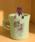 Stainless Steel Novelty Cute Mini Cat Spoon for Tea/Coffee/Drinks.